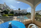 Apartamento con terraza y piscina en Bellavista junto a la playa de Cabo Roig