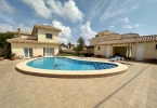 Luxury villa in Cabo Roig with pool and garden next to La Caleta